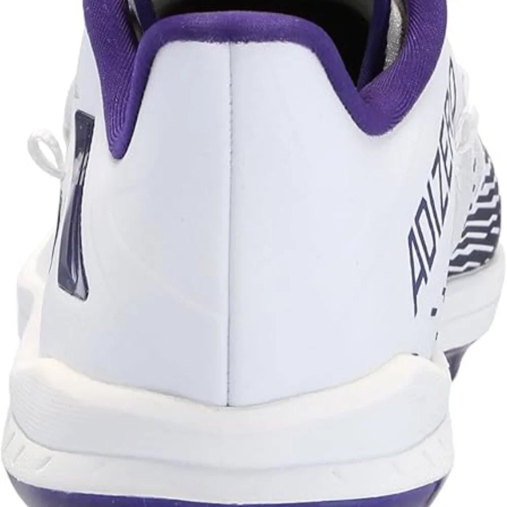 Adidas Men's AdiZero Afterburner Baseball Metal Cleats 14 Purple/White New‎